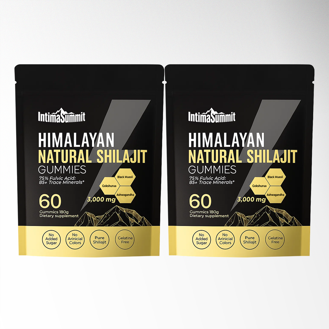 IntimaSummit Himalayan Shilajit Gold Gummies | Revive Your Energy with Just 1 Gummy a Day
