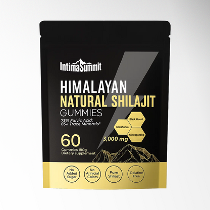 IntimaSummit Himalayan Shilajit Gold Gummies | Revive Your Energy with Just 1 Gummy a Day