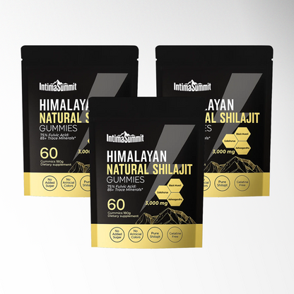 IntimaSummit Himalayan Shilajit Gold Gummies | Revive Your Energy with Just 1 Gummy a Day