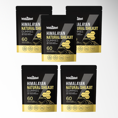 IntimaSummit Himalayan Shilajit Gold Gummies | Revive Your Energy with Just 1 Gummy a Day